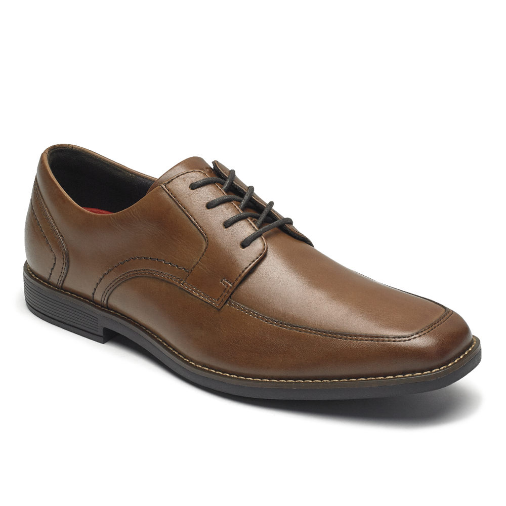 Rockport Oxfords Herre Brune - Braylon Apron Toe - VHTN94817